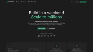 Supabase Homepage