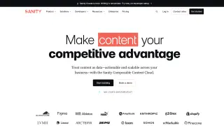 Sanity Homepage